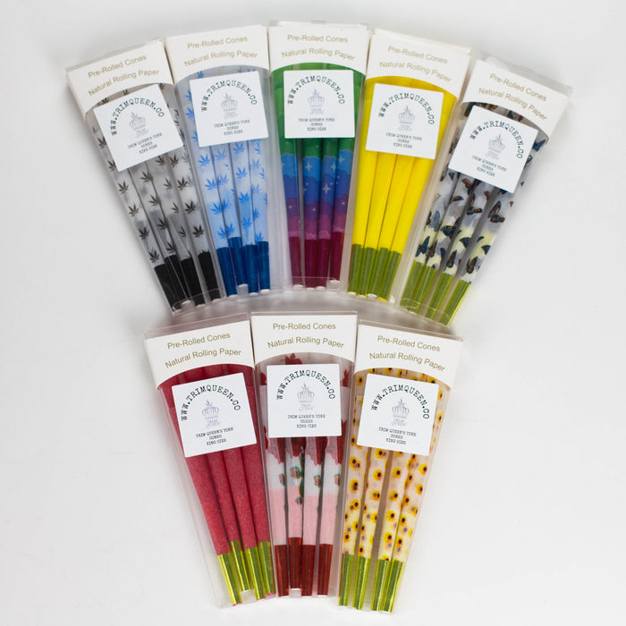 TRIM QUEEN | KING SIZE TOKE CONES-8 CONES | Jupiter Grass