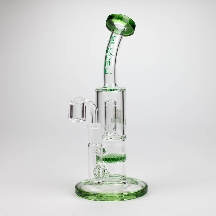 Xtreme | 8" Dual Functions rig with quartz banger [AK908] | Jupiter Grass