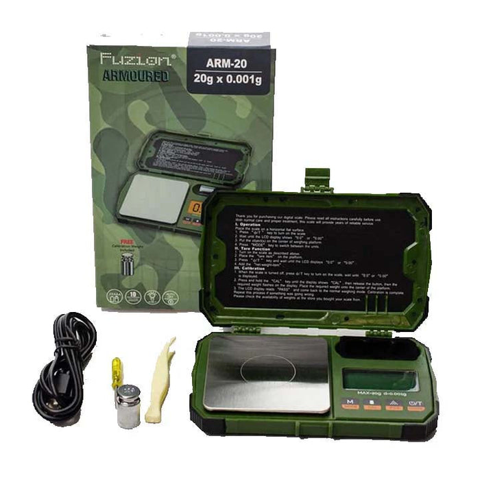 Fuzion | Arm-20 20g x 0.001g Pocket Scale | Jupiter Grass