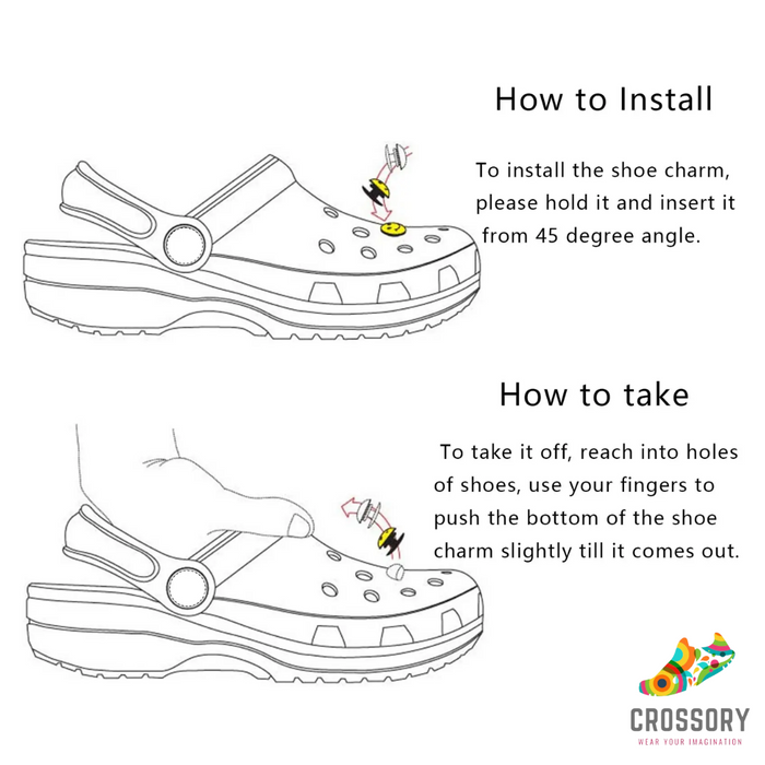 Crossory crocs charms | Jupiter Grass