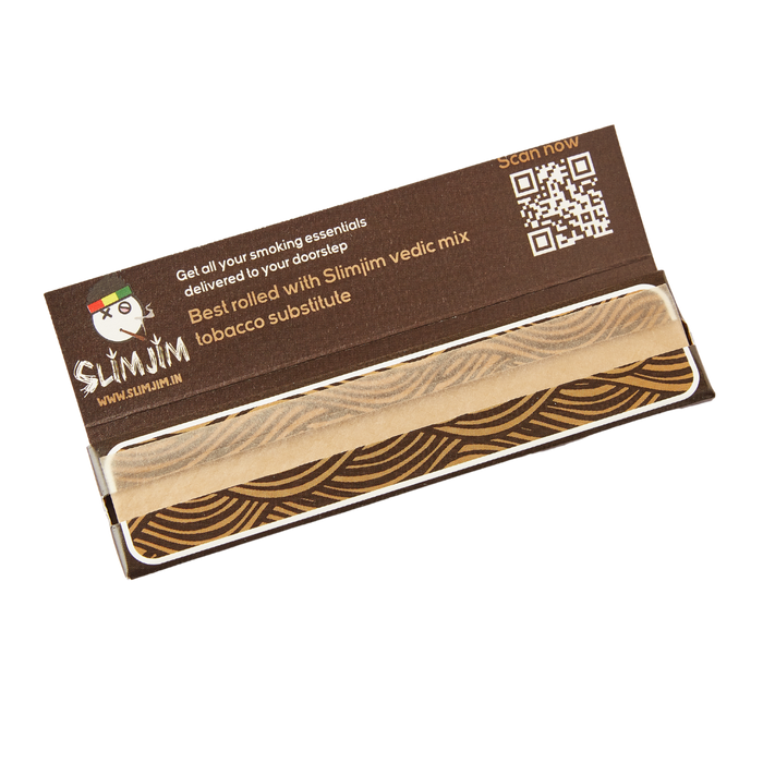 Slimjim - Natural King Size Skins Box of 25 | Jupiter Grass