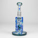 Z8" Color accented Rig With Banger and Bowl | Jupiter Grass