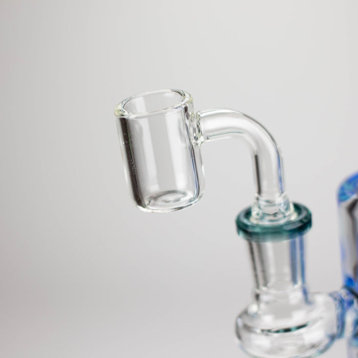 Z8" Color accented Rig With Banger and Bowl | Jupiter Grass