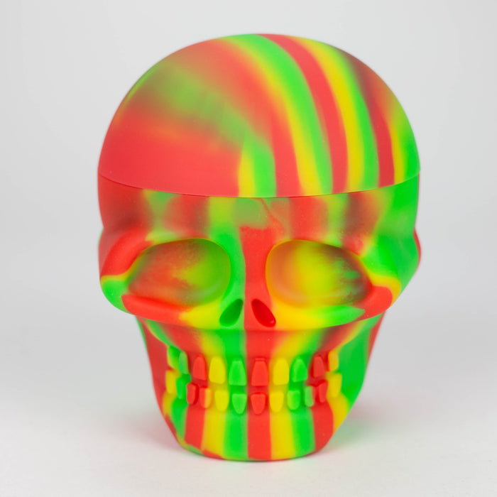 Skull Silicone Stash JAR - 500ml - Assorted | Jupiter Grass