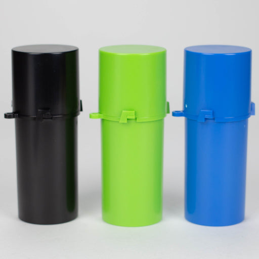 Plastic stash and grinder [C39] - Color Assorted | Jupiter Grass
