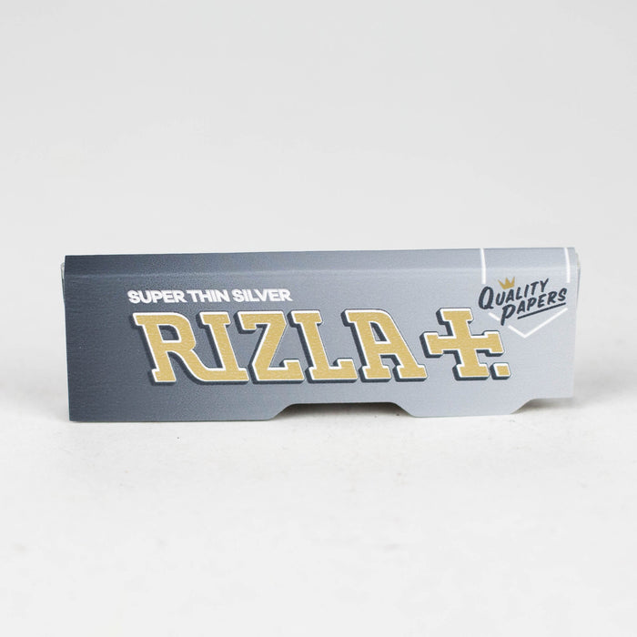 Rizla | Super Thin Silver single wide Box of 100 | Jupiter Grass