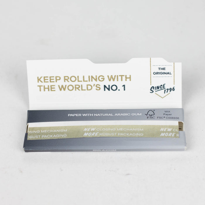 Rizla | Super Thin Silver single wide Box of 100 | Jupiter Grass