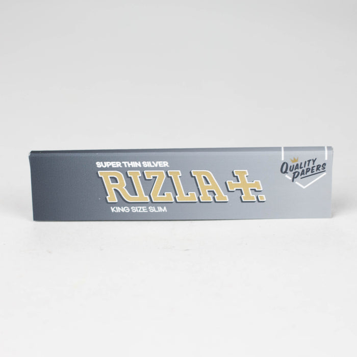 Rizla | Super Thin Silver king size Box of 50 | Jupiter Grass