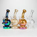 Z7" Solid Color Electroplate Rig with Banger and Bowl | Jupiter Grass