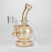 Z7" Solid Color Electroplate Rig with Banger and Bowl | Jupiter Grass