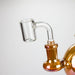 Z7" Solid Color Electroplate Rig with Banger and Bowl | Jupiter Grass