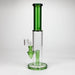 Z12" Color Accented Glass Rig With Banger and Bowl | Jupiter Grass