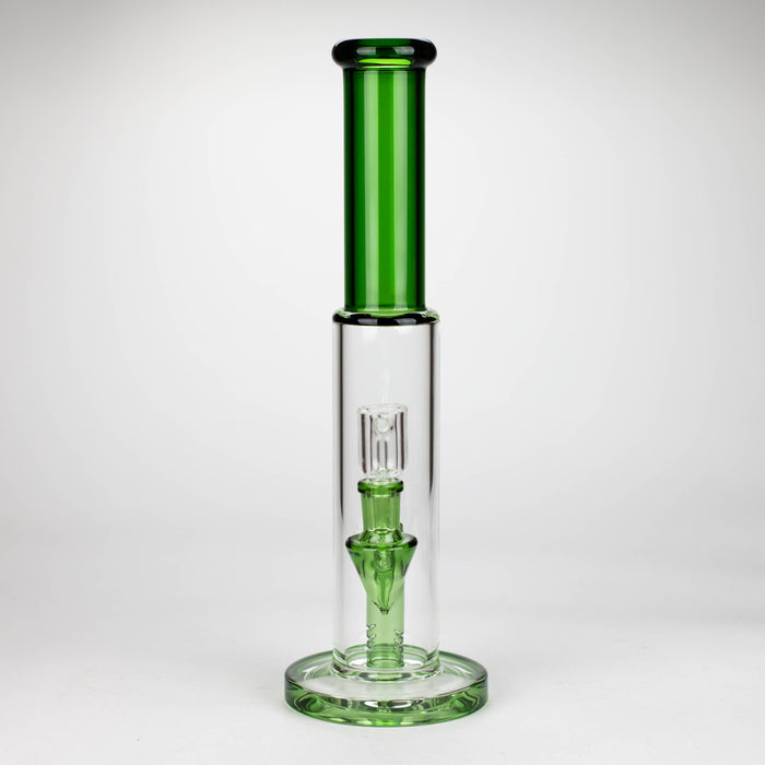 Z12" Color Accented Glass Rig With Banger and Bowl | Jupiter Grass