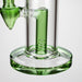 Z12" Color Accented Glass Rig With Banger and Bowl | Jupiter Grass