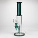 Z12" Color Accented Glass Rig With Banger and Bowl | Jupiter Grass
