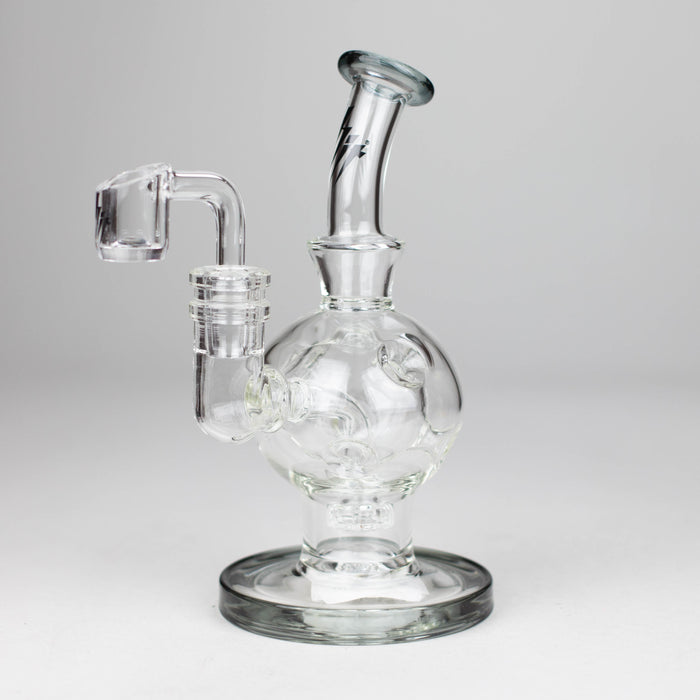 HIT | 7" Glass Oil Rig Water Bong | Jupiter Grass