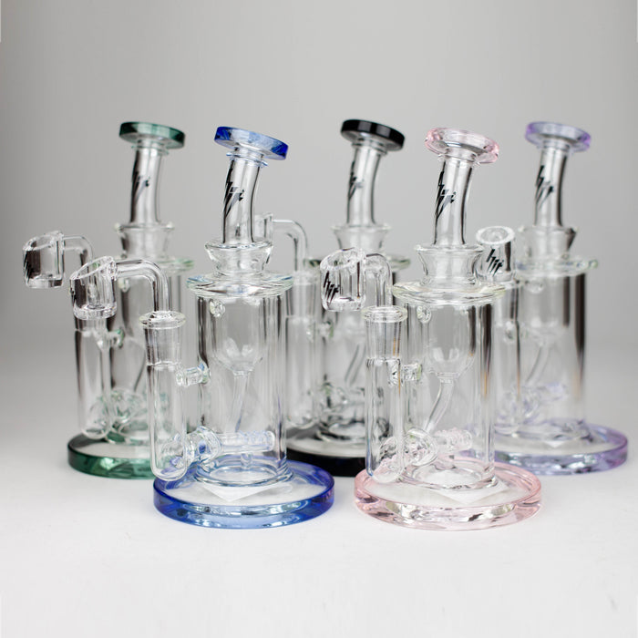 HIT | 8" Glass Oil Rig Water Bong | Jupiter Grass