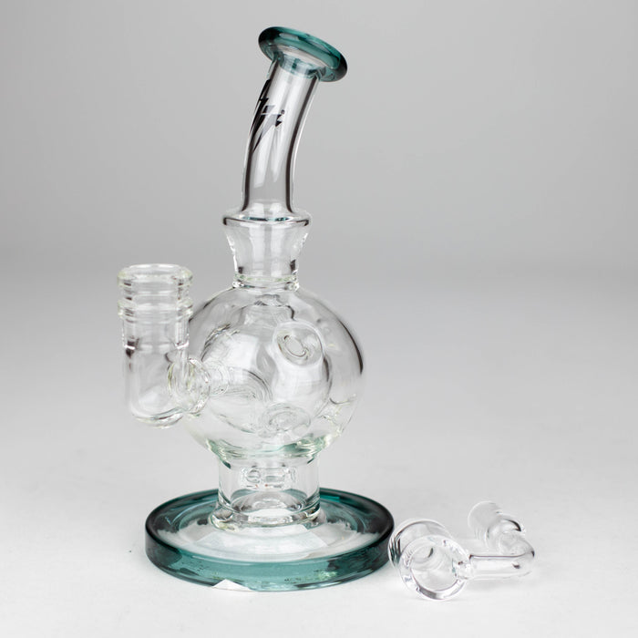 HIT | 7" Glass Oil Rig Water Bong | Jupiter Grass