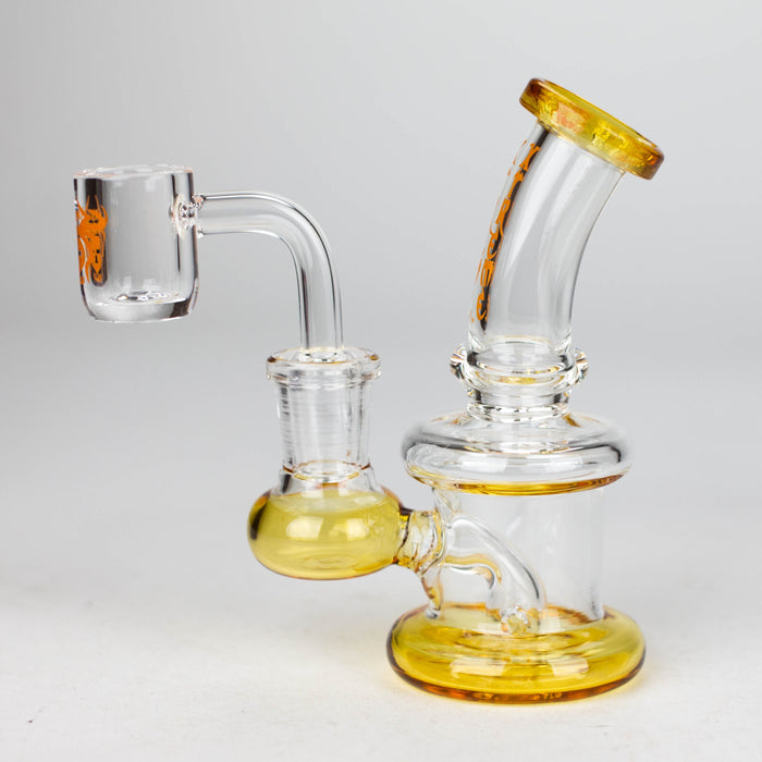 Xtreme | 4.5" Oil Rig with quartz banger [R027] | Jupiter Grass