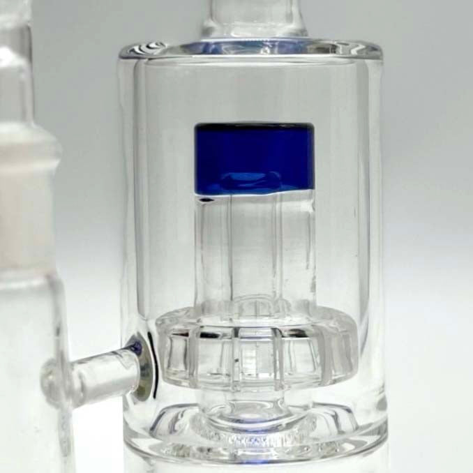9.5" Shower head Percolator Glass Rig | Jupiter Grass