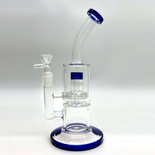 9.5" Shower head Percolator Glass Rig | Jupiter Grass