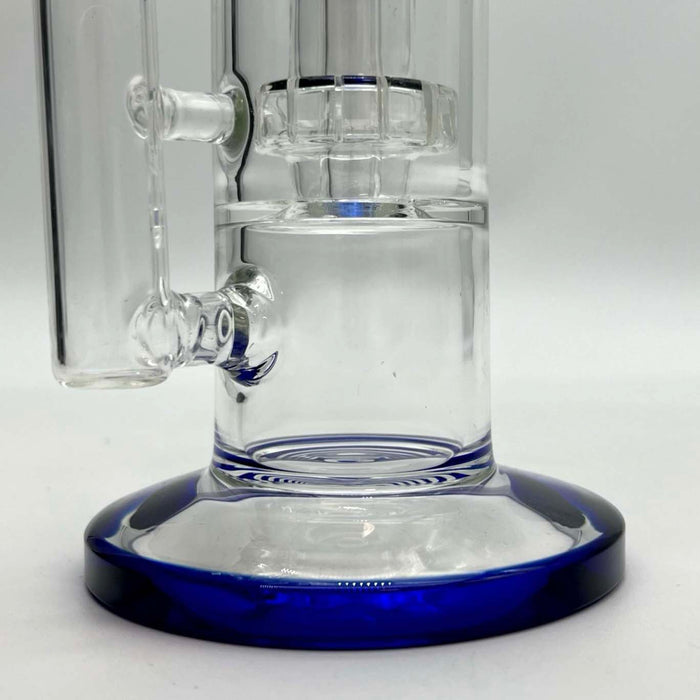 9.5" Shower head Percolator Glass Rig | Jupiter Grass
