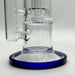 9.5" Shower head Percolator Glass Rig | Jupiter Grass