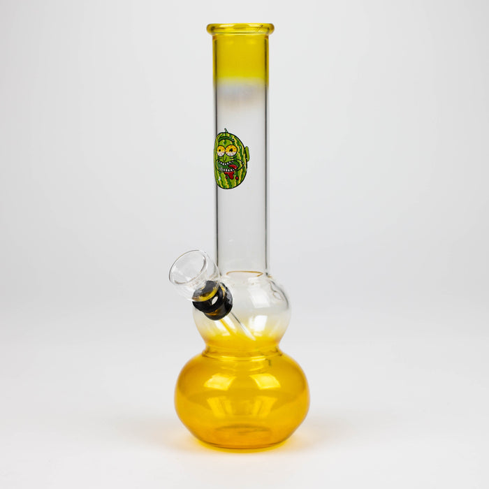 8" paint glass water bong-Assorted | Jupiter Grass