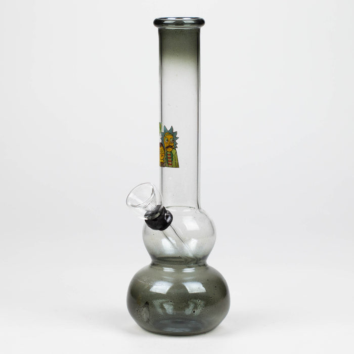 8" paint glass water bong-Assorted | Jupiter Grass