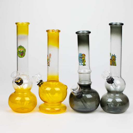 8" paint glass water bong-Assorted | Jupiter Grass