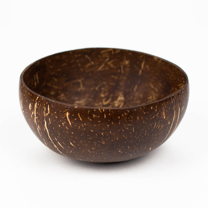 Organic Coconut shell  "Don't Panic It's Organic" Mixing Bowls | Jupiter Grass