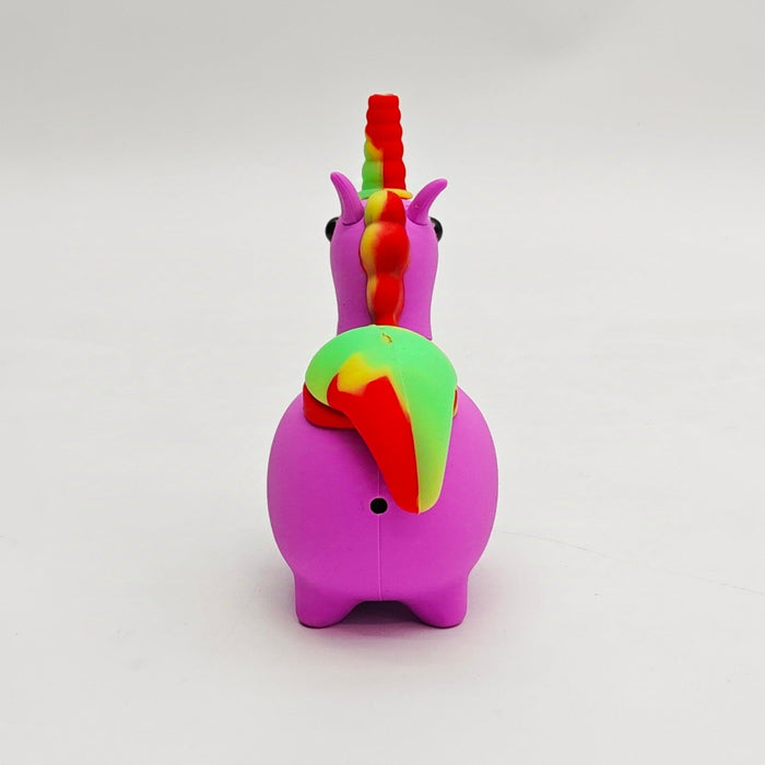 5" Unicorn Silicone Bong-Assorted [SP1070] | Jupiter Grass