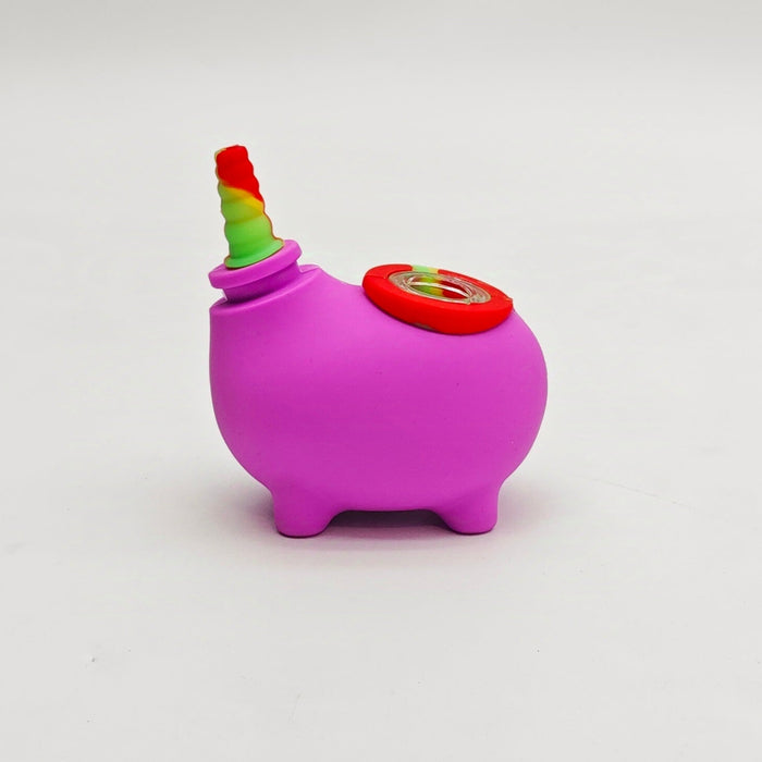 5" Unicorn Silicone Bong-Assorted [SP1070] | Jupiter Grass