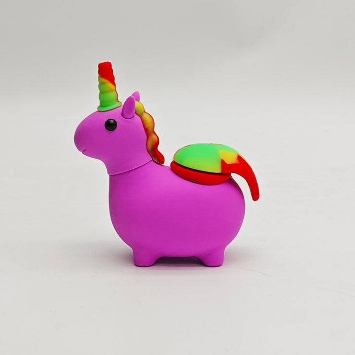 5" Unicorn Silicone Bong-Assorted [SP1070] | Jupiter Grass