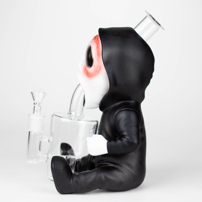 9.8'' Vinyl Death Ghost Water Pipe [YS-458] | Jupiter Grass
