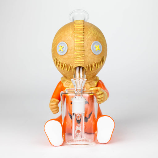 9.8'' Vinyl Pumpkin Ghost Baby Water Pipe | Jupiter Grass