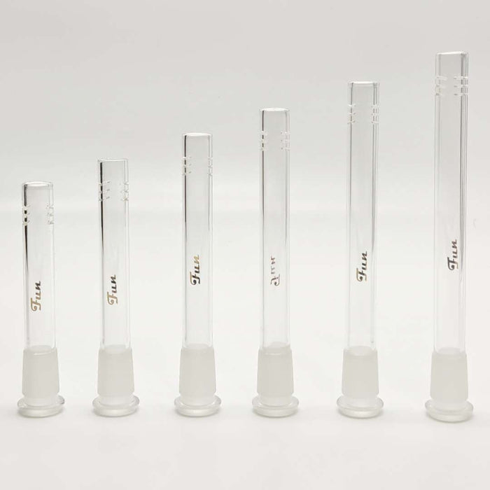 Fortune | Gold Fun Logo Downstems 18mm to 14mm fit Open-Ended | Jupiter Grass