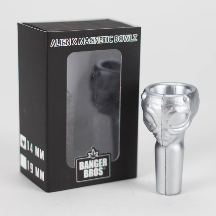 Banger Bros | 2" Alien Magnetic Metal bowl [SMKZ-017] | Jupiter Grass