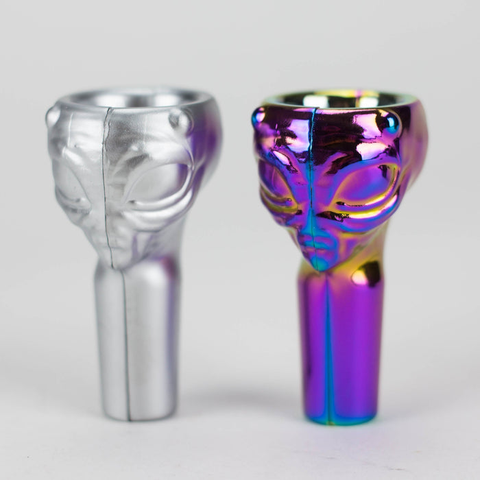 Banger Bros | 2" Alien Magnetic Metal bowl [SMKZ-017] | Jupiter Grass