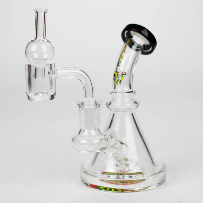 Xtreme | 5" Oil Rig with quartz banger [BT4409] | Jupiter Grass