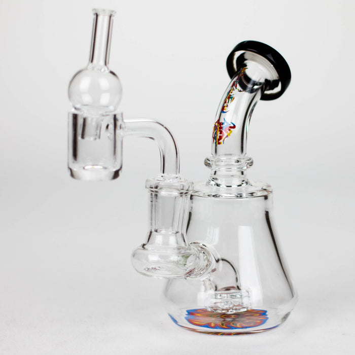 Xtreme | 5" Oil Rig with quartz banger [BT4409] | Jupiter Grass