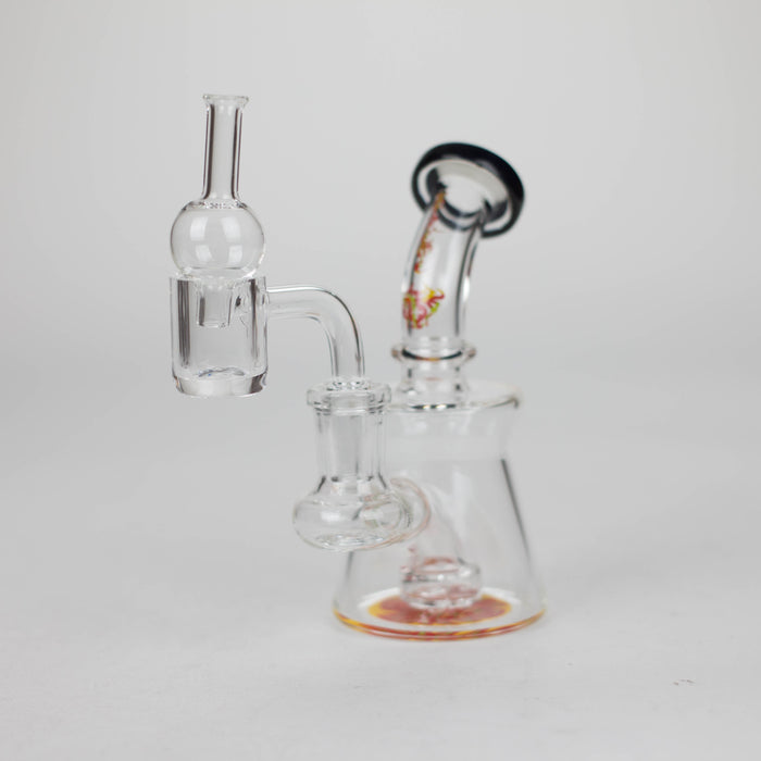 Xtreme | 5" Oil Rig with quartz banger [BT4409] | Jupiter Grass