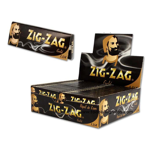 Zig Zag Gold 1-1/4 Box Of 100 | Jupiter Grass