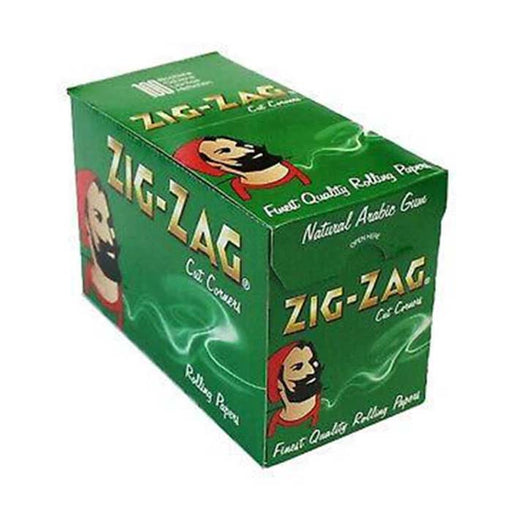 Zig Zag Green Single Cigarette Papers - 100ct | Jupiter Grass