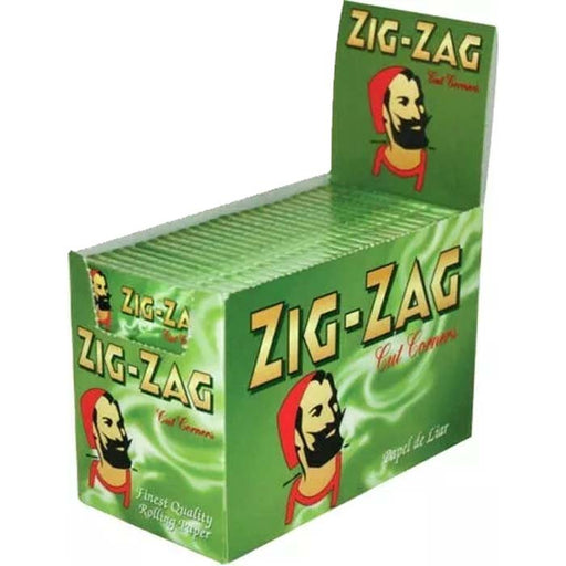 Zig Zag Green Single Cigarette Papers - 100ct | Jupiter Grass