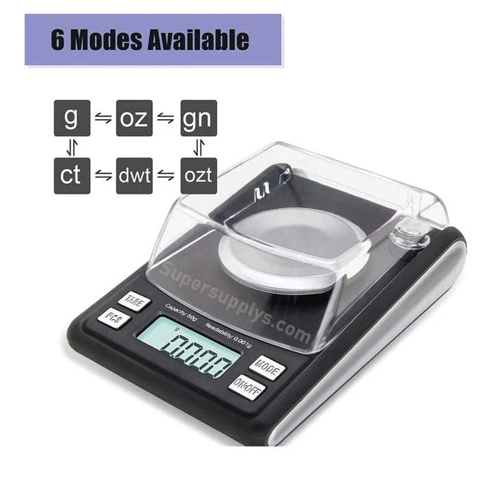 Fortune | FN-50 50g x 0.001g Scale With 20g Weight | Jupiter Grass