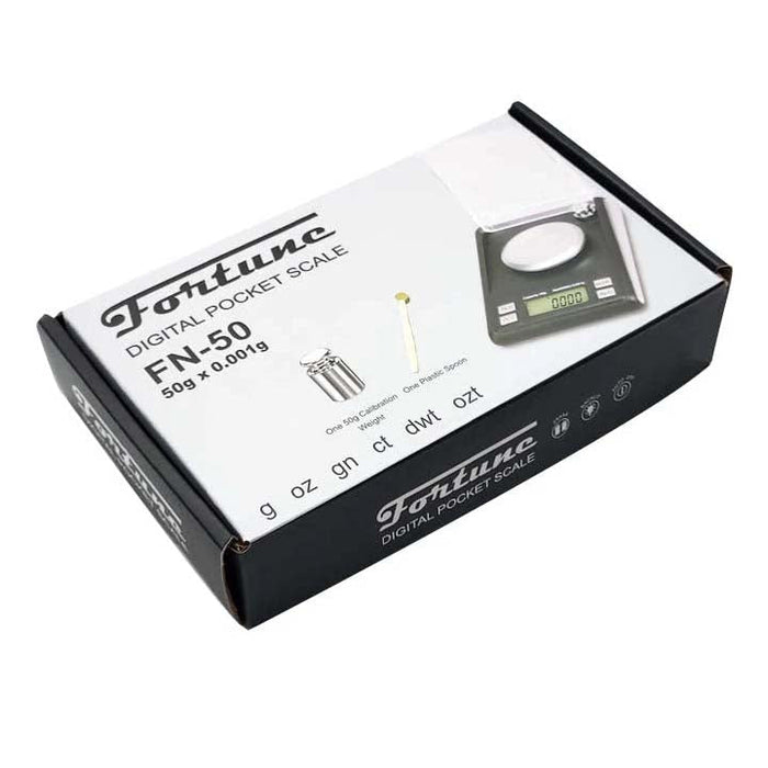 Fortune | FN-50 50g x 0.001g Scale With 20g Weight | Jupiter Grass