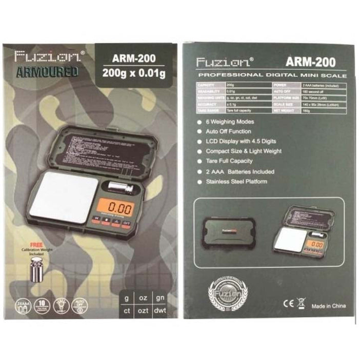 Fuzion Scale 200g*0.01 With 20g Weight Arm-200 | Jupiter Grass