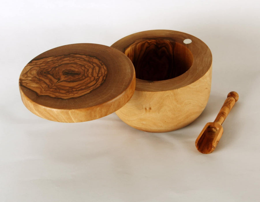 VOW | Olive Wood Jar-Magnetic Lid-Doozer | Jupiter Grass