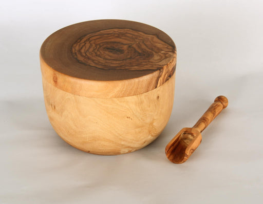VOW | Olive Wood Jar-Magnetic Lid-Doozer | Jupiter Grass